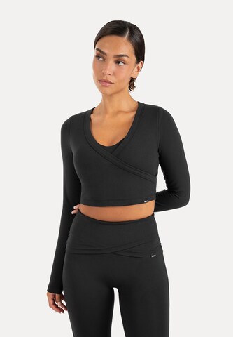 T-shirt 'Niora' Smilodox en noir : devant