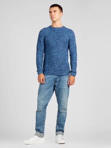 BLEND Pullover in Blau