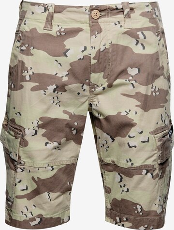 Superdry Regular Cargoshorts in Braun: predná strana