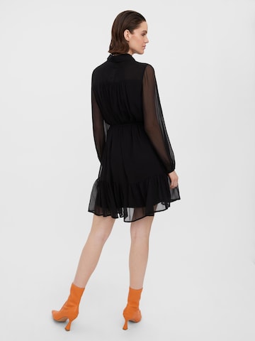 VERO MODA Shirt dress 'Aya' in Black