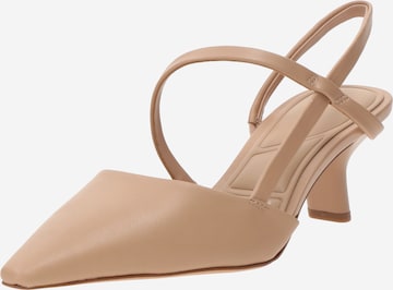 ALDO - Zapatos con plataforma 'CORDELA' en beige: frente