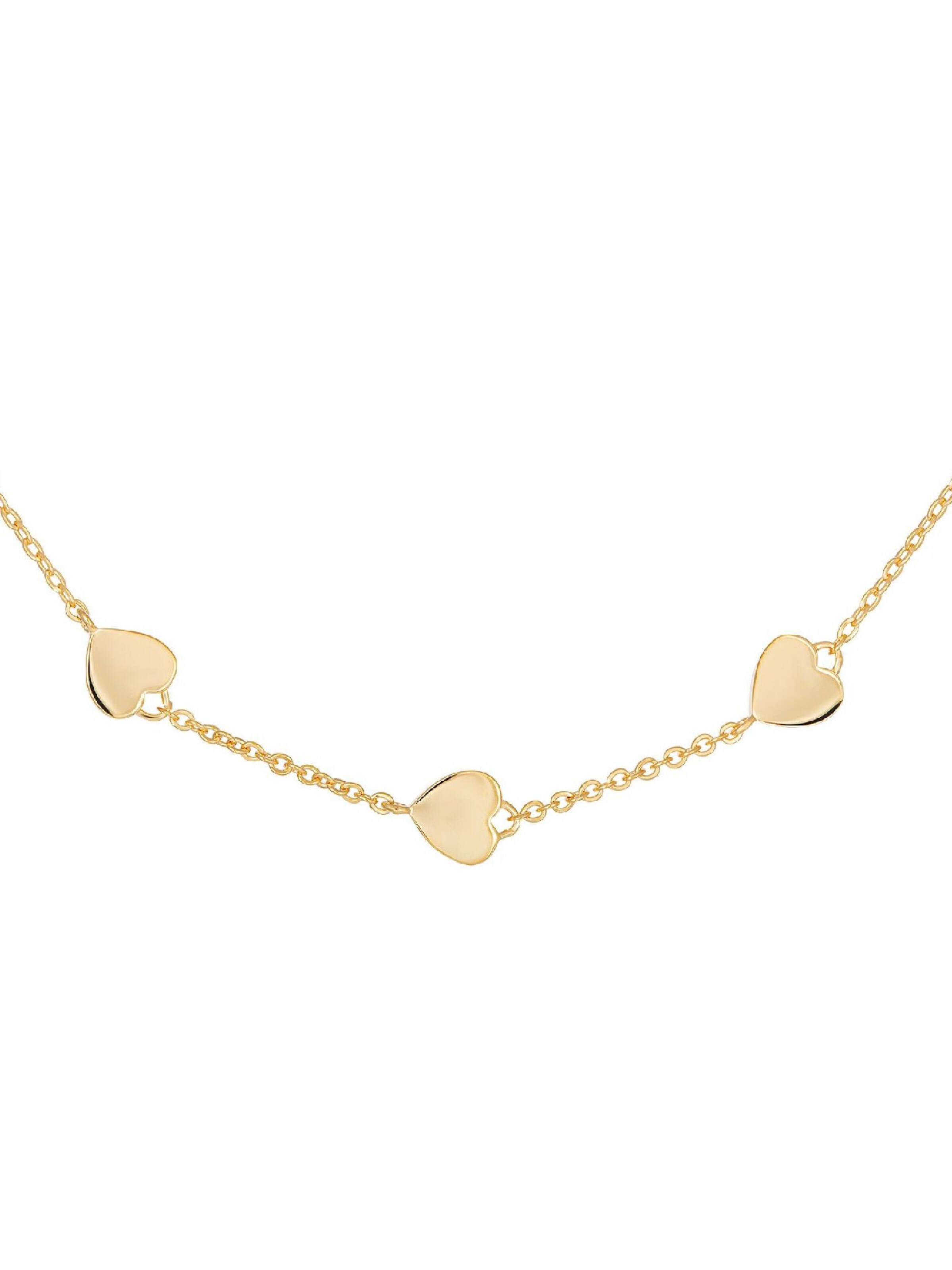 Chaîne caï en or : devant