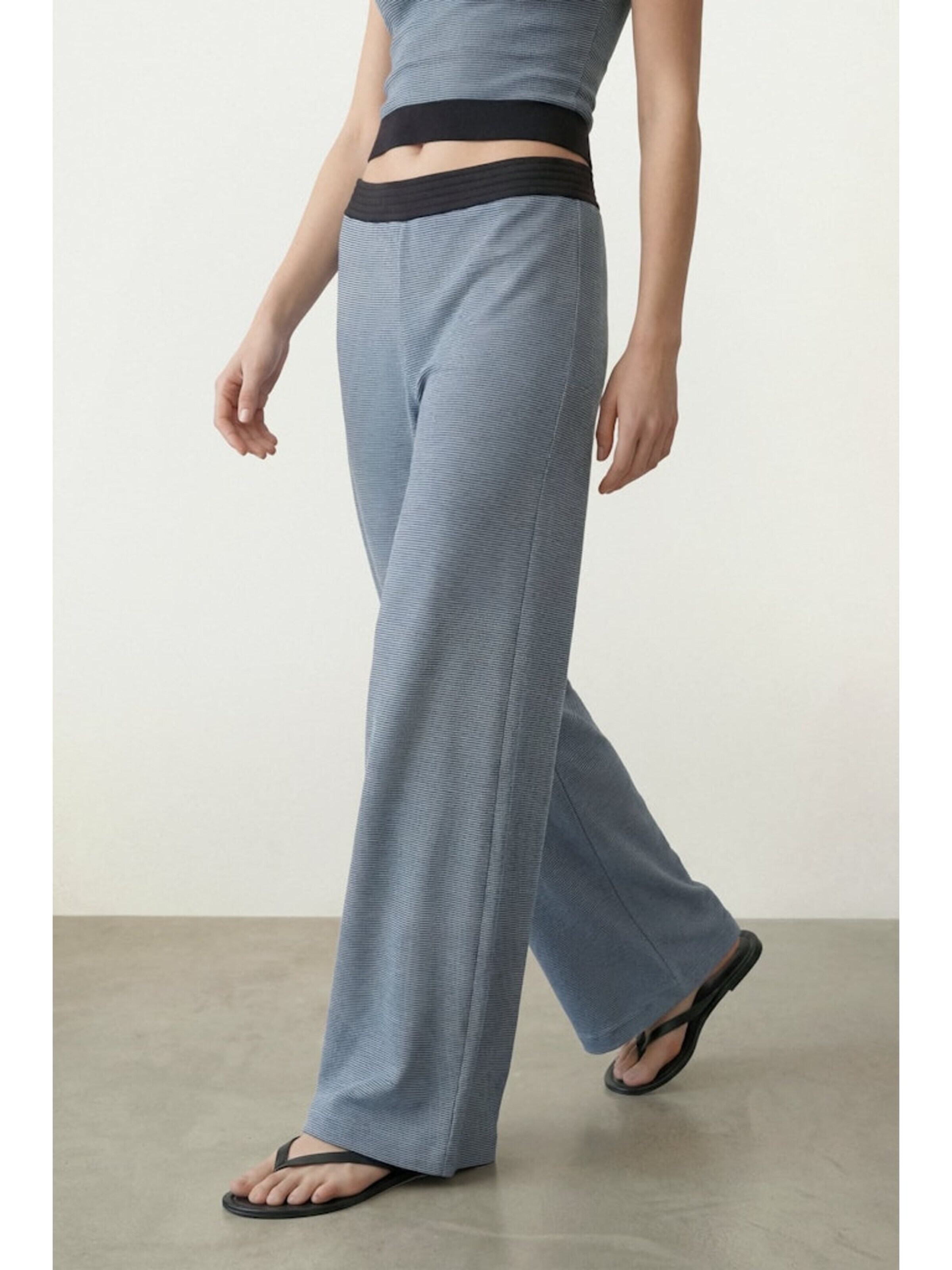 HYPEDROP Baggy Broek 'paige' in Blauw