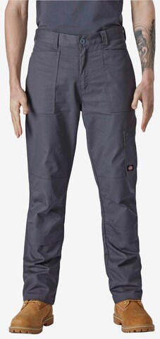 DICKIES Regular Athletic Pants in Grey: front