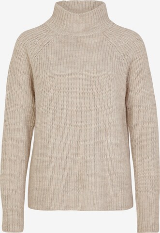 comma casual identity Loosefit Pullover in Beige: predná strana