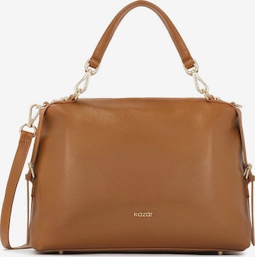 KazarRučna torbica - smeđa boja: prednji dio