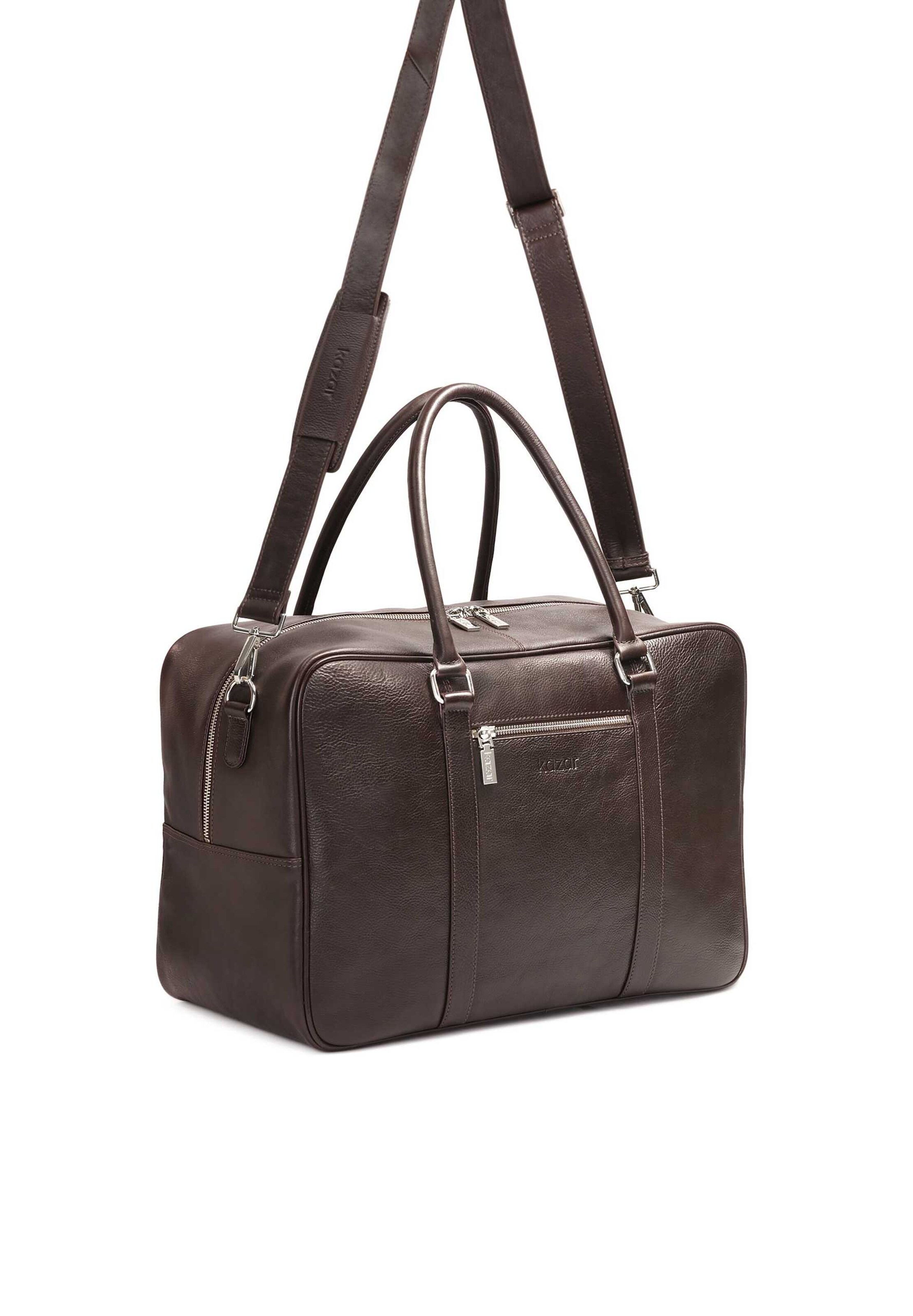 Borsa da viaggio di Kazar in marrone