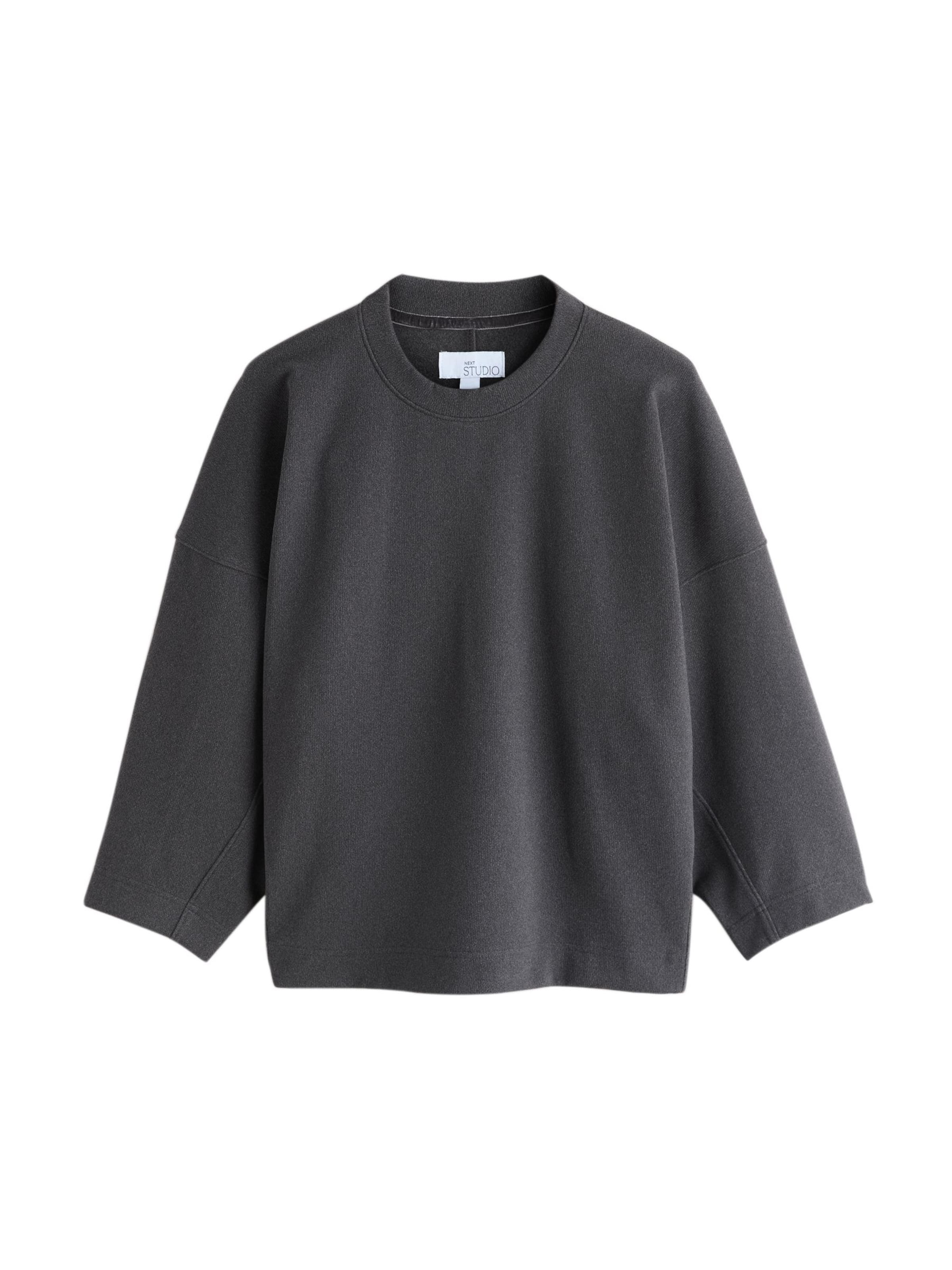 Next Sweat-shirt en gris foncé, Vue avec produit