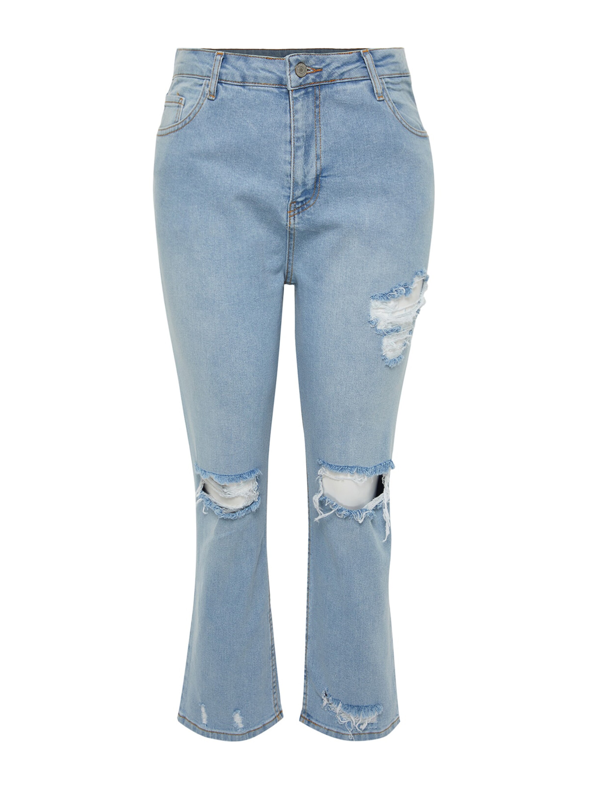 Trendyol Curve Τζιν σε γαλάζιο, Άποψη προϊόντος