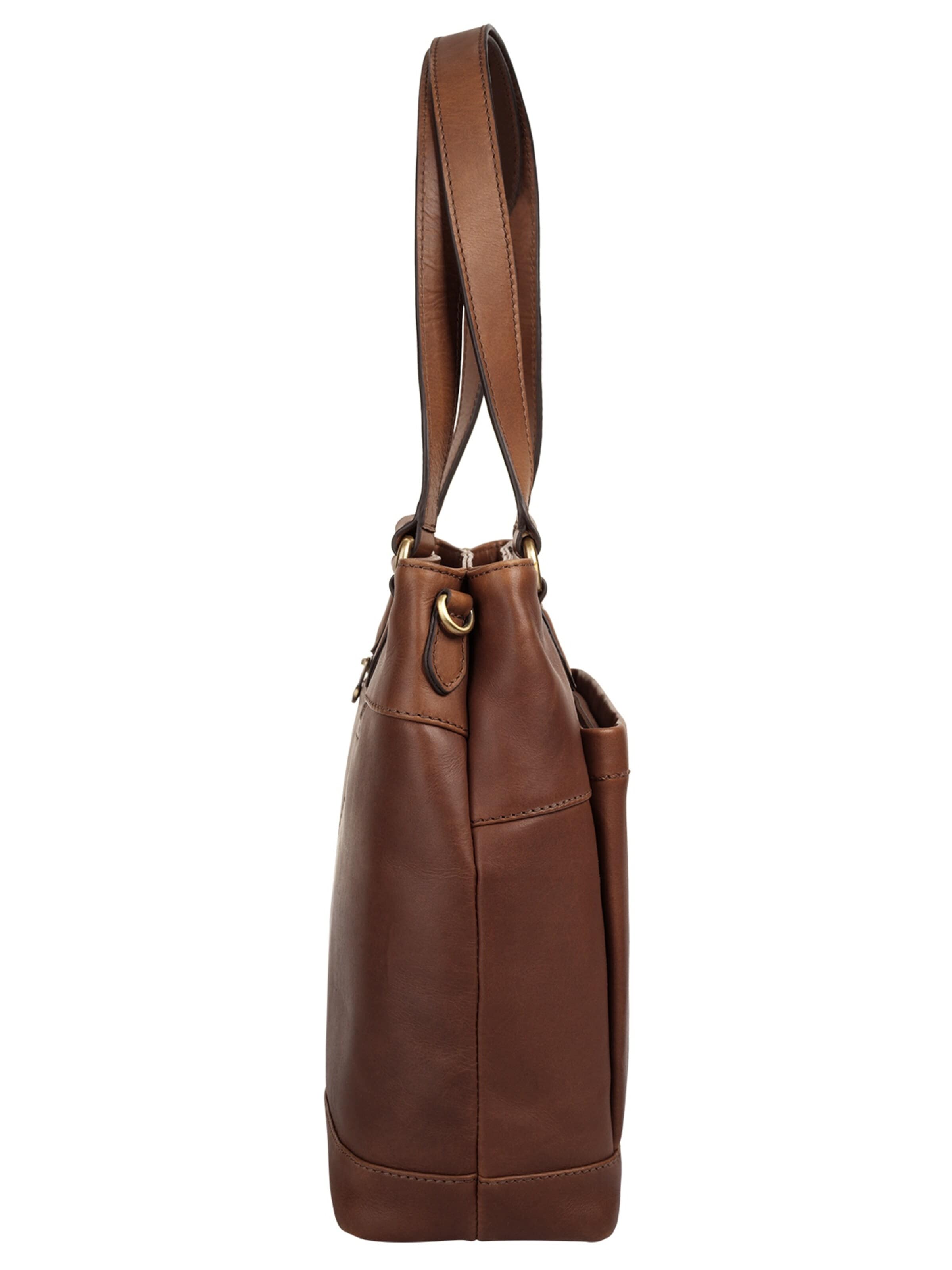 Cabas piké en marron