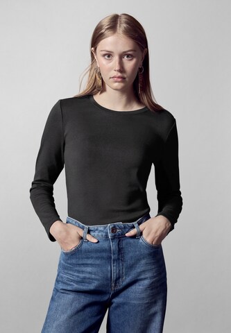 Street One Studio Shirt in Black: front