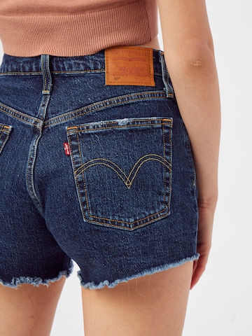 LEVI'S ® Regular Jeans '501 Original Short' in Blauw