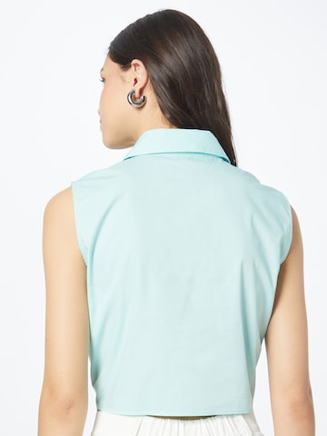 NA-KD Bluse in Blau