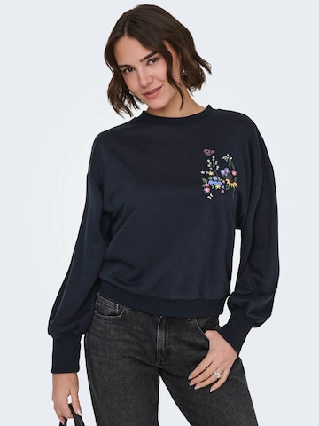 ONLY Tréning póló 'ONLBrooke' - kék: elől