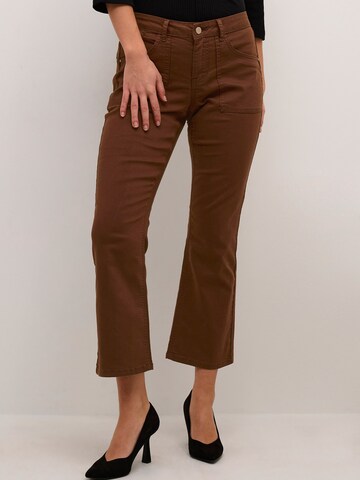Cream Bootcut Jeans 'Lotte' i brun: framsida