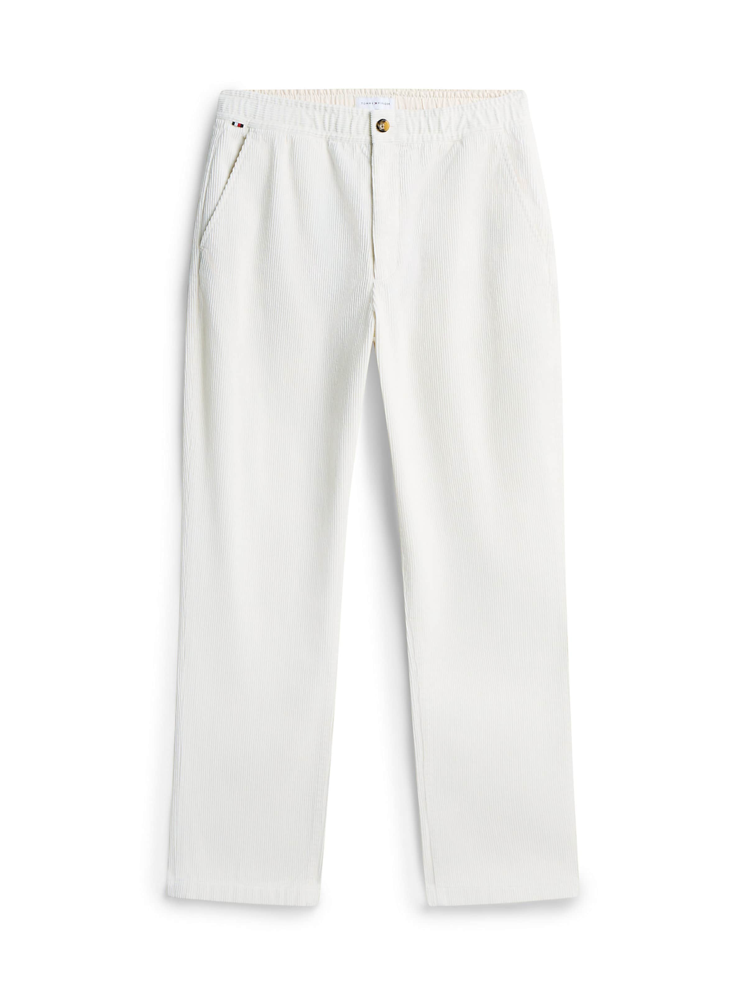 TOMMY HILFIGER Regular Hose in Weiß: Vorderseite