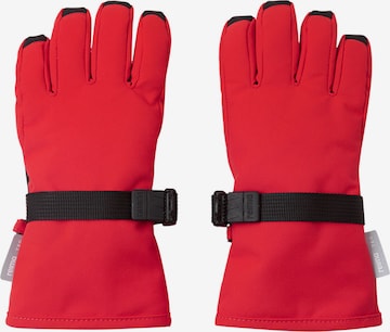Reima Sporthandschuhe 'Tartu' in Rot: Vorderseite