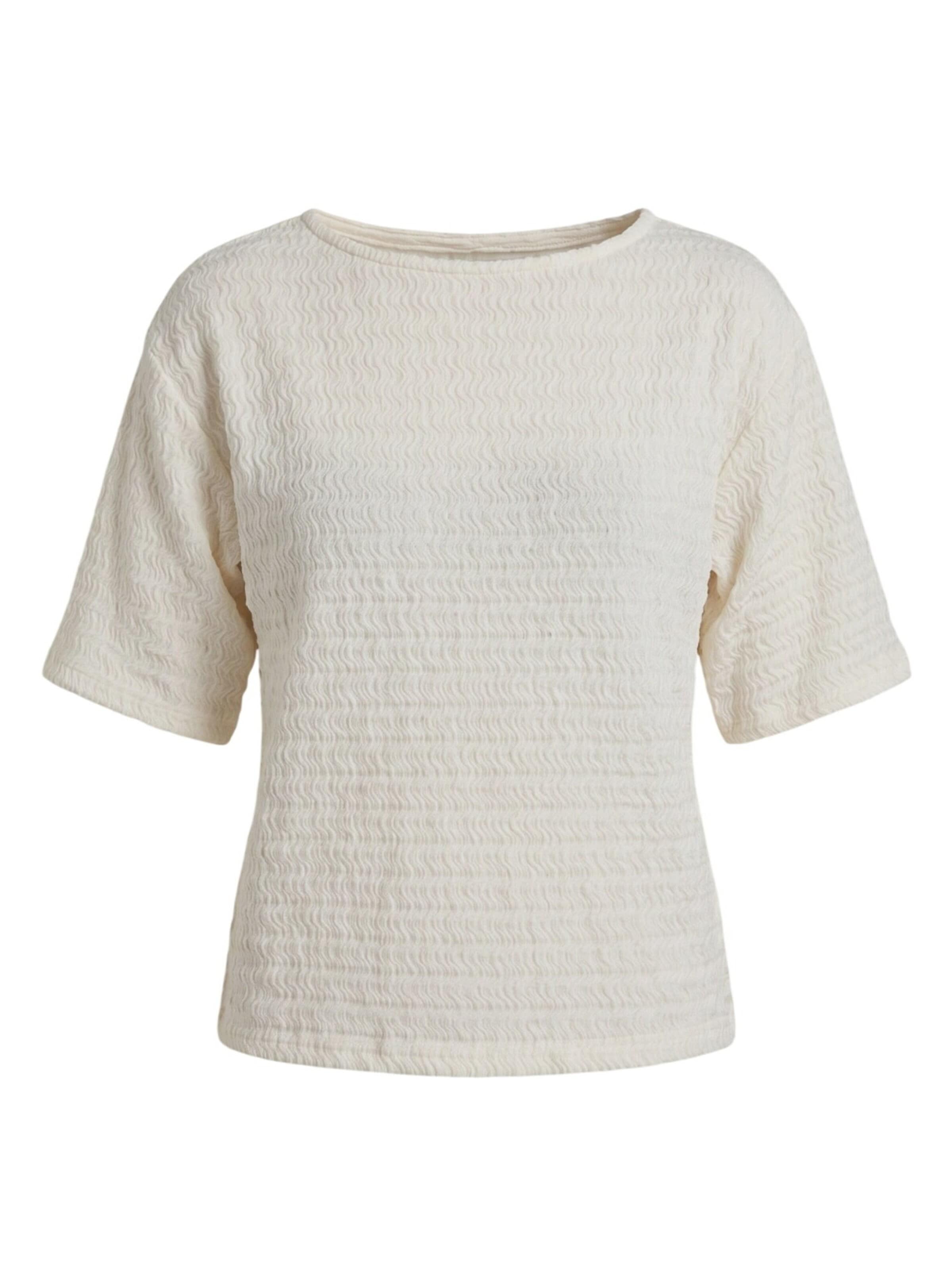 Alexa Dash Blouse in Beige: voorkant