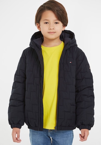 TOMMY HILFIGER Winterjas in Blauw: voorkant