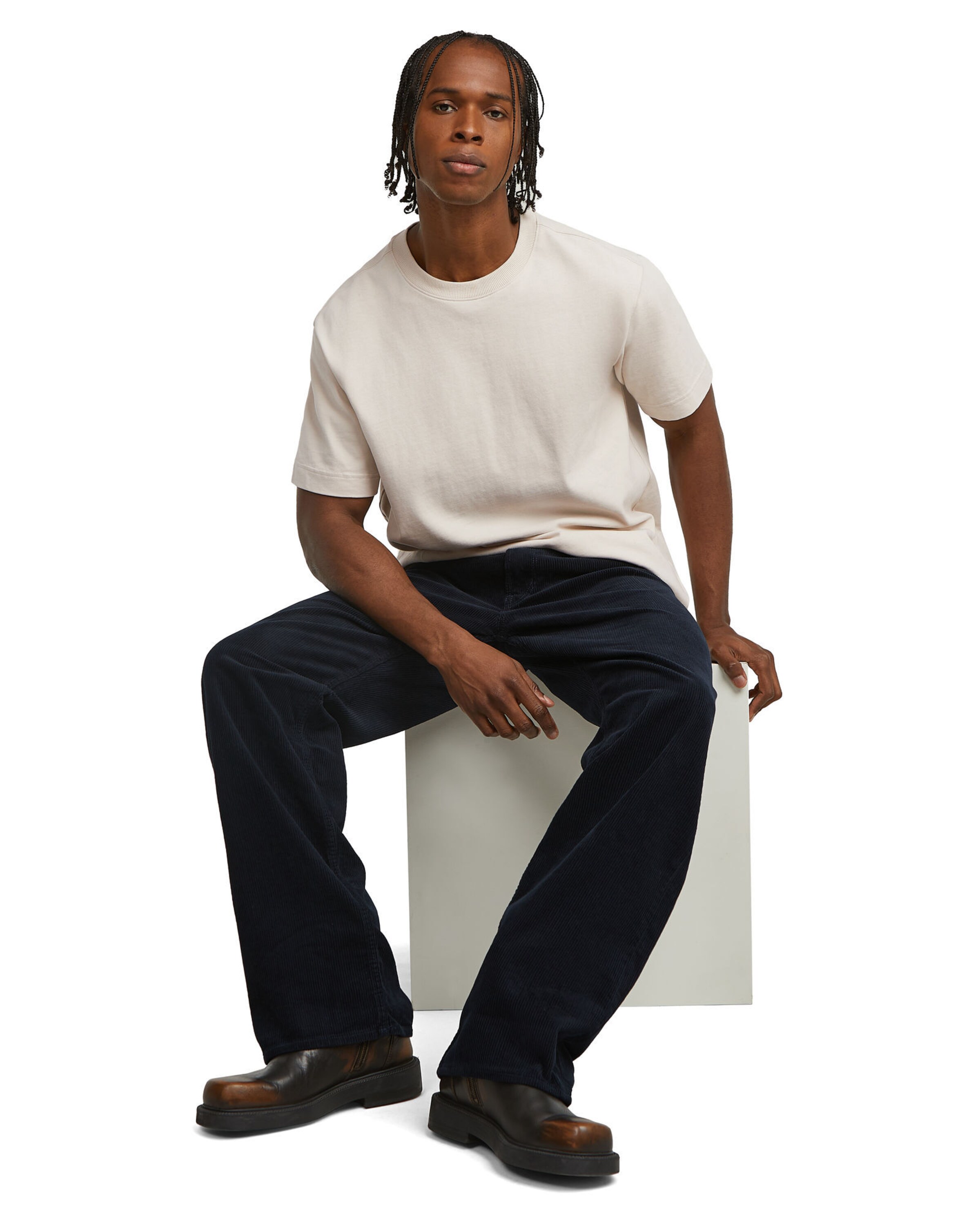 G-STAR Loosefit Hose 'Type 96' in Blau