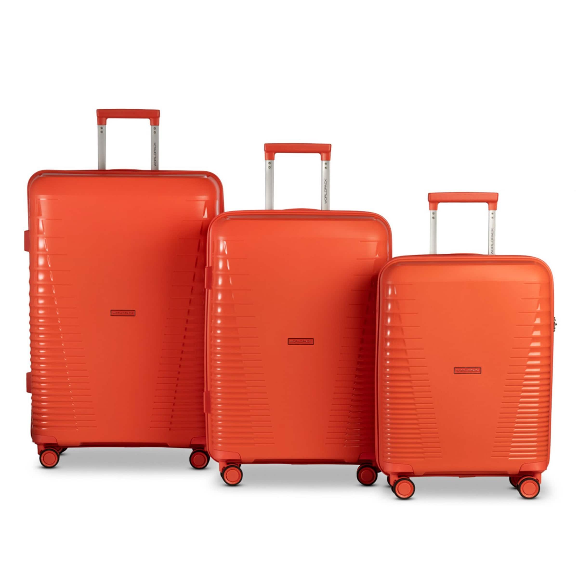 Worldpack Suitcase set 'Havanna' in Orange: front