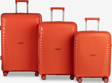 Worldpack Suitcase Set 'Havanna' in Orange: front