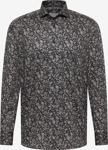 ETERNA Regular Fit Businesshemd in Grau: Vorderseite