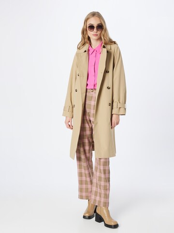 Pepe Jeans Between-Seasons Coat 'AVA' in Beige