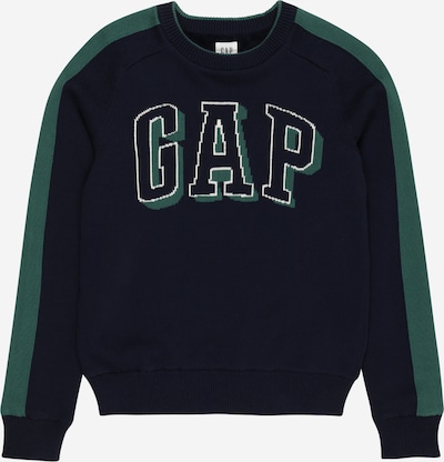 GAP Pullover 'COZY' in navy / smaragd / weiß, Produktansicht