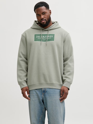 Jack & Jones Plus Sweatshirt 'JORGREENE' in Green: front