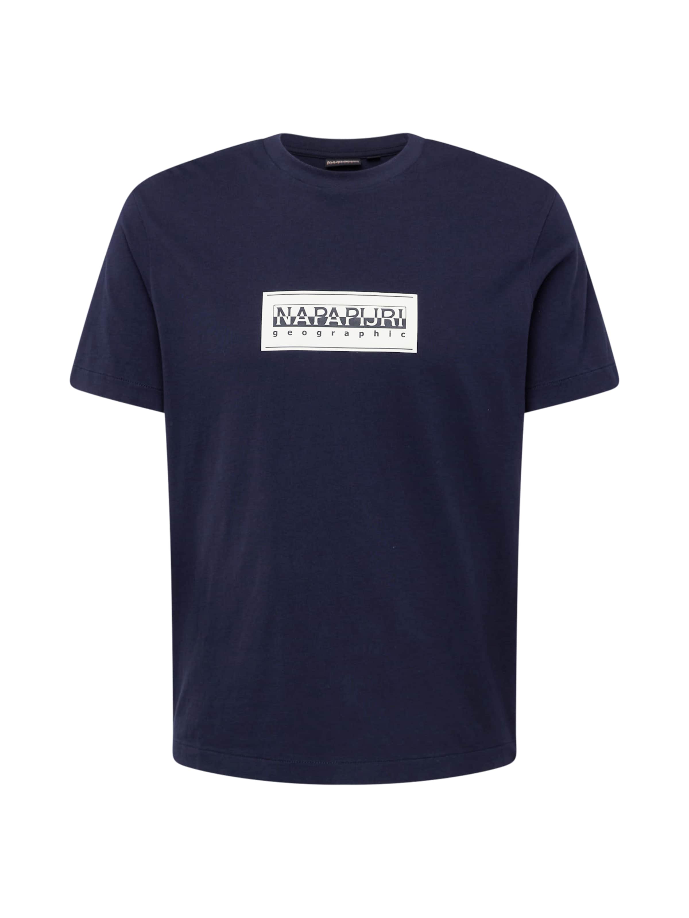 T-Shirt NAPAPIJRI en bleu : devant