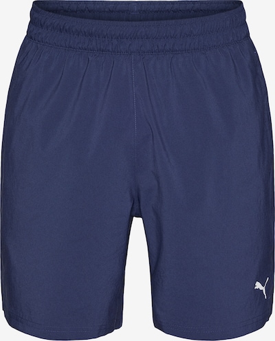 PUMA Sportske hlače 'TAD ESSENTIALS' veličine S u tamno plava / bijela, Pregled proizvoda