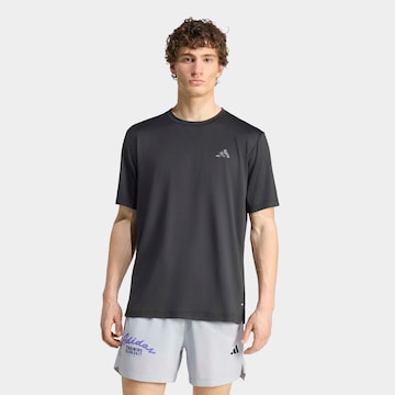 ADIDAS PERFORMANCE Performance Shirt in Black: front