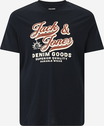 Jack & Jones PlusMajica - plava boja: prednji dio