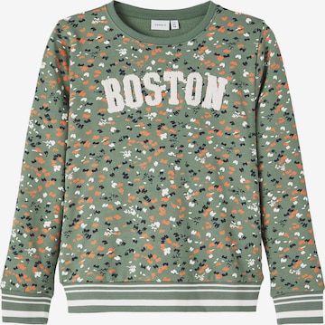 NAME ITSweater majica - zelena boja: prednji dio