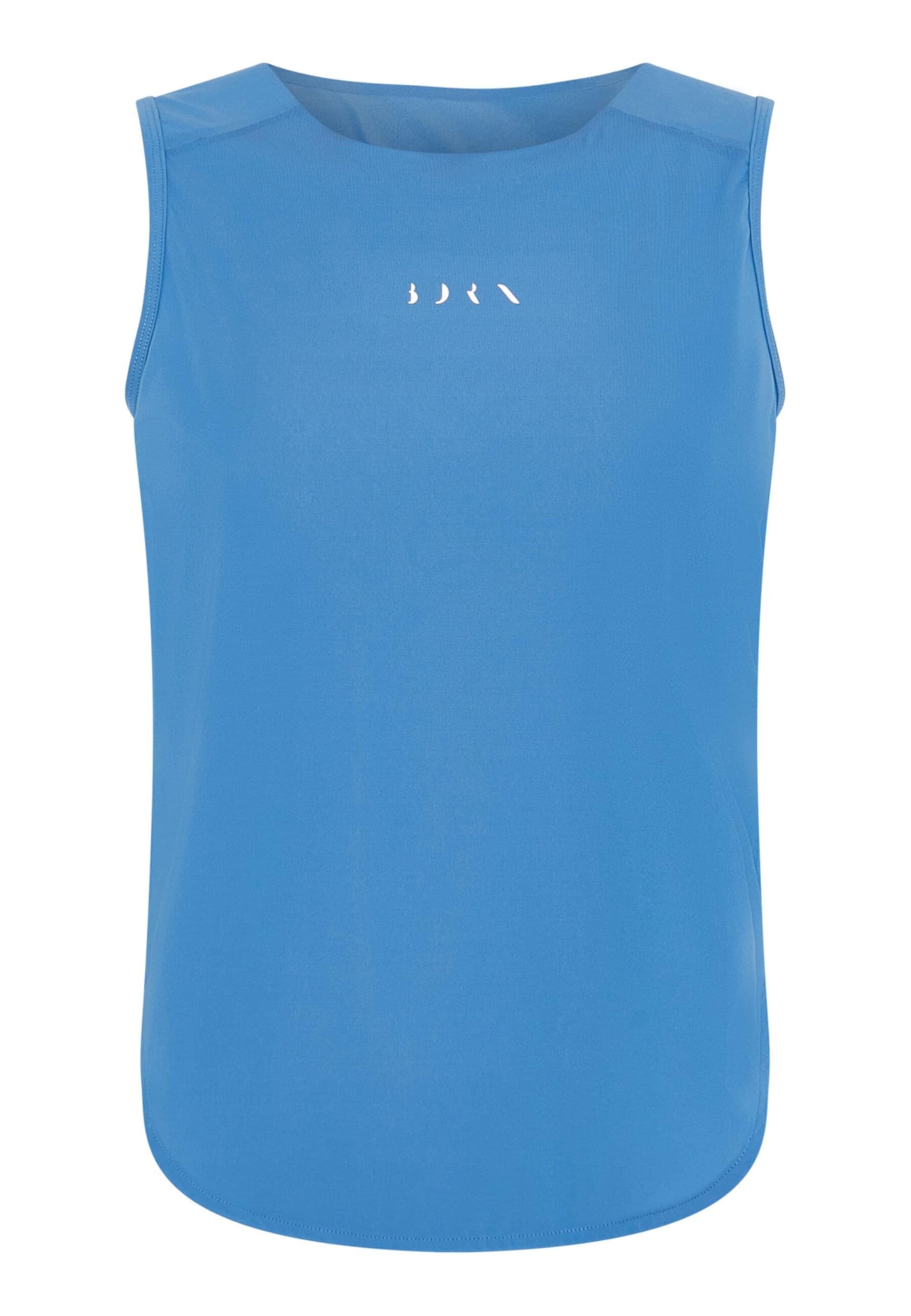 Born Shirt 'Caliope' in Blue: front