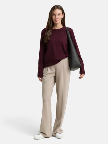 TOM TAILOR Pullover in Rot