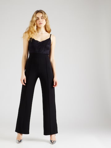 Lipsy Jumpsuit in Black: front