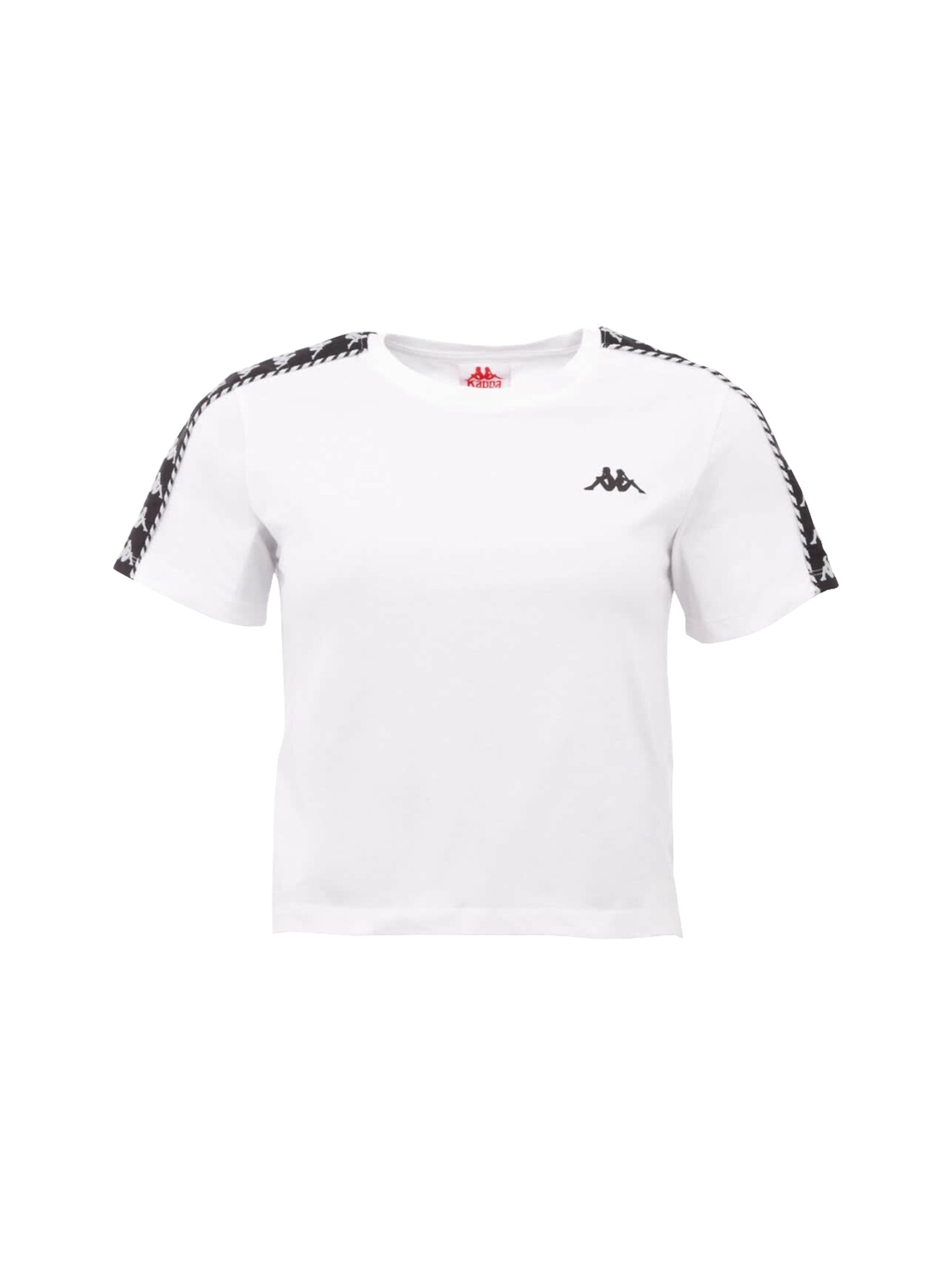 KAPPA Shirt 'Kappa Inula T-Shirt'‌‌‌‌‌‌‌‌‌ in Weiß: Vorderseite
