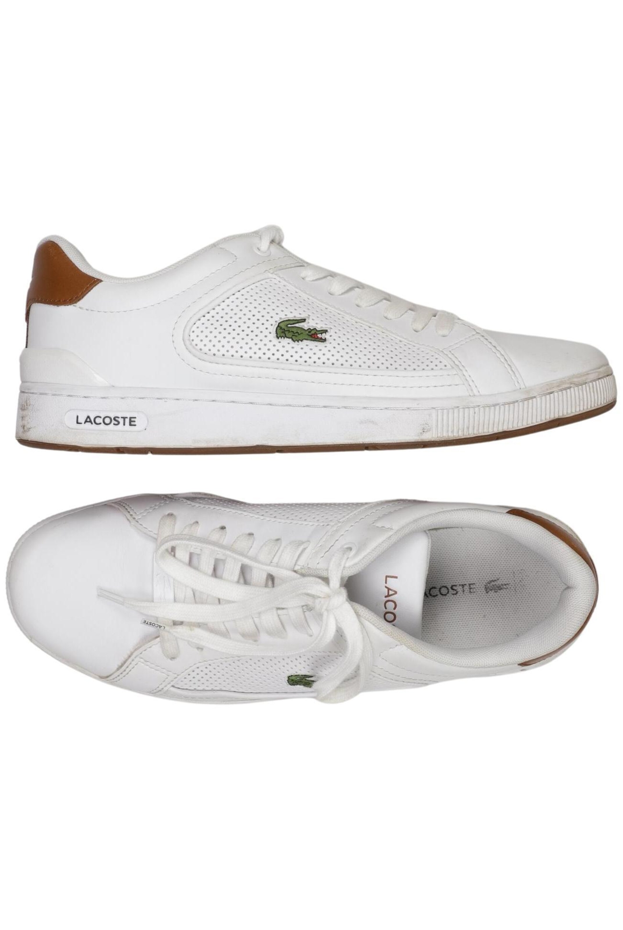 LACOSTE Sneaker 41 in Weiß: Vorderseite