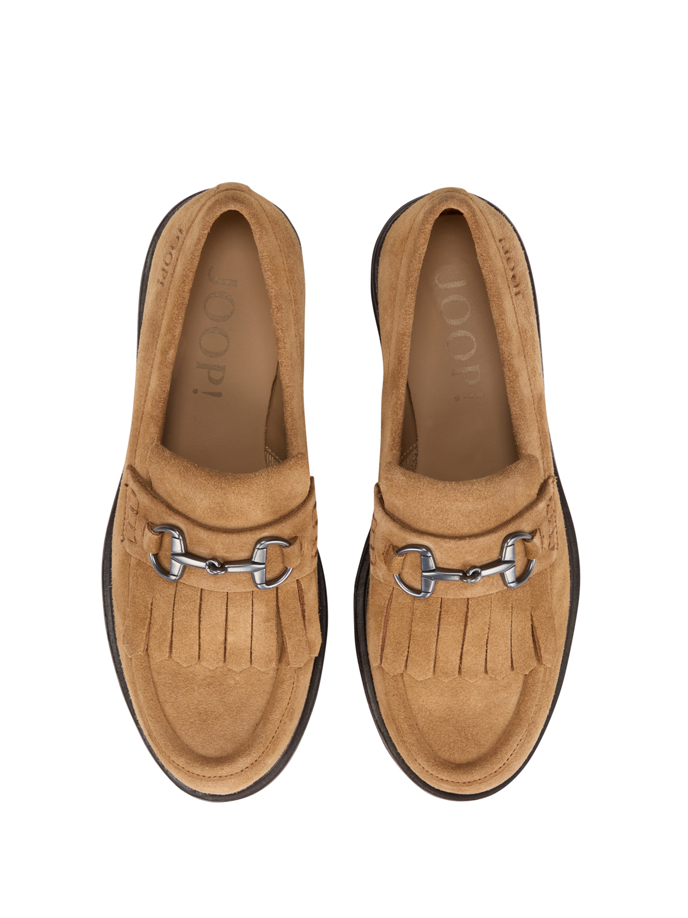 JOOP! Moccasin 'Velluto Mariana' in Brown