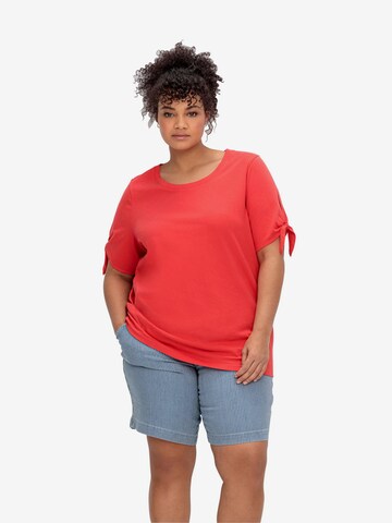 SHEEGO Shirt in Rot: predná strana