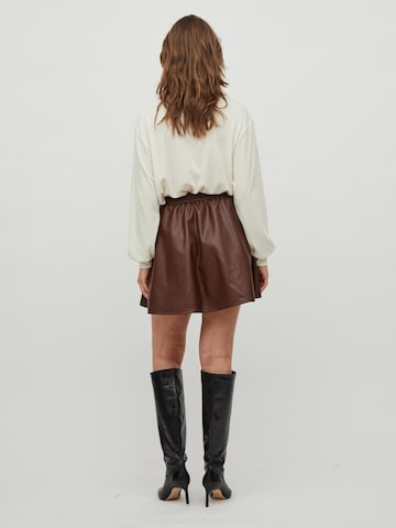 VILA Skirt 'Dagmar' in Brown