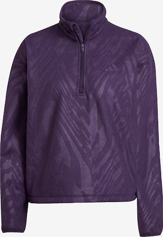 ADIDAS PERFORMANCE Sportpullover 'AOP' in Lila: Vorderseite