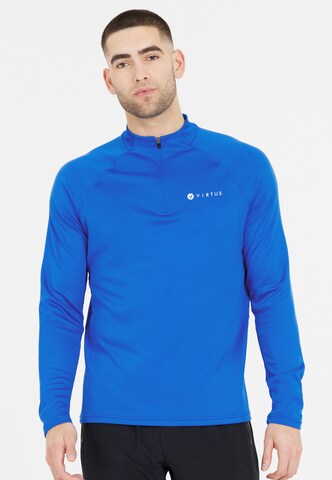 Virtus Functioneel shirt 'Jaxton' in Blauw: voorkant