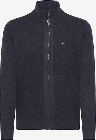 FQ1924 - Casaco de malha ' FQGRANBY ' em azul: frente