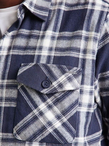 zils INDICODE JEANS Standarta piegriezums Krekls 'Stanlei'
