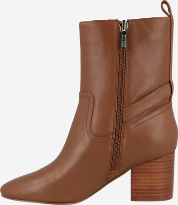 GUESS Ankle Boots 'Sabean' in Brown