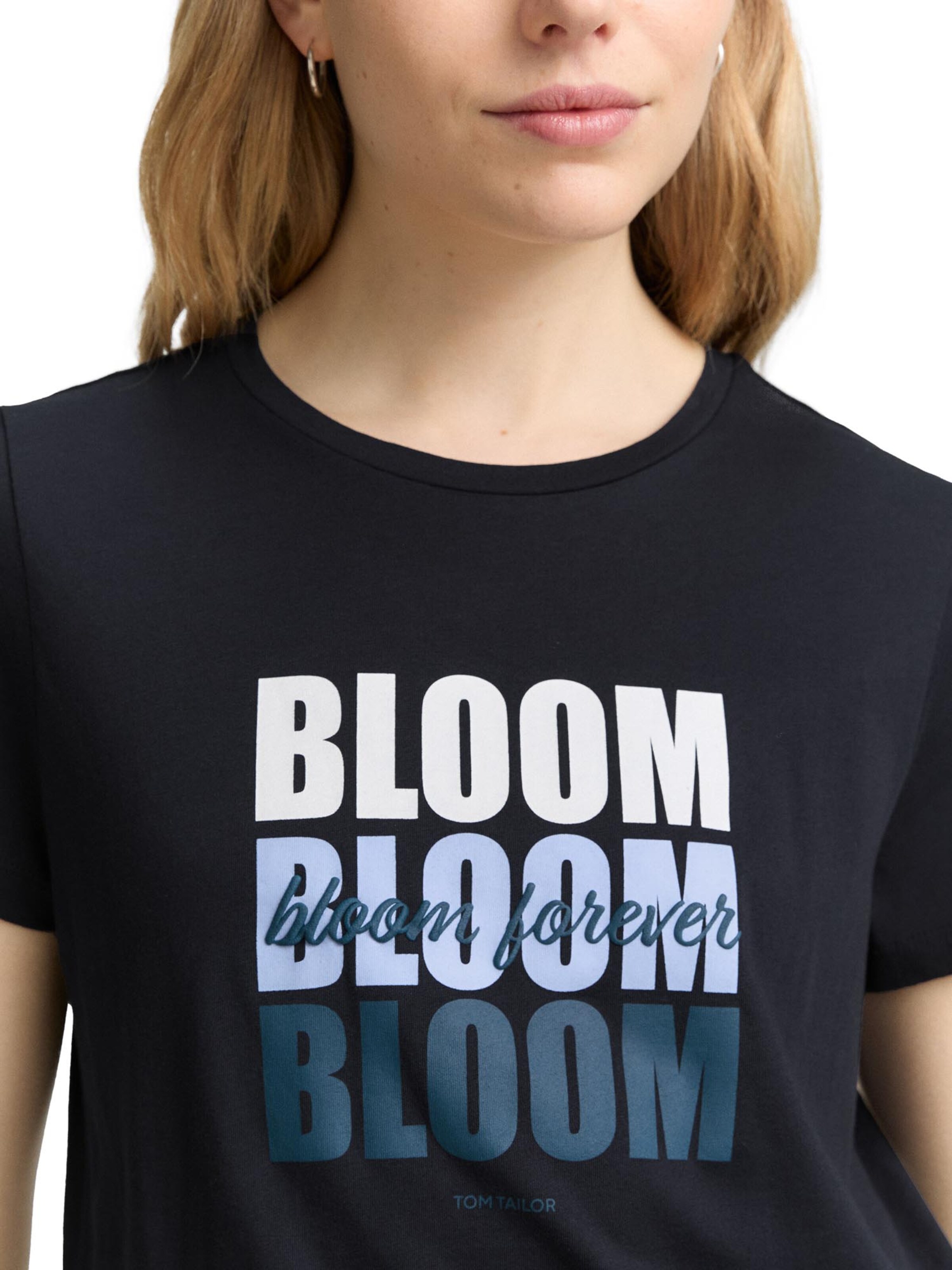 TOM TAILOR Majica | modra barva