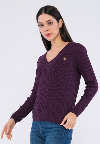 Giorgio di Mare Sweater 'Manon' in Purple